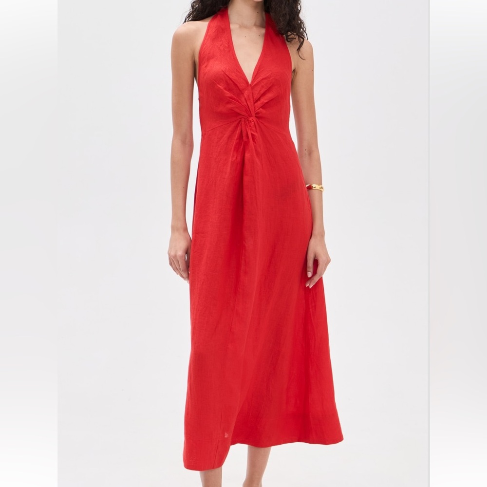 NWT Apiece Apart Salome Halter Maxi Dress